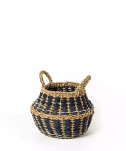 Korissa Daya Upcycled Denim Foldable Basket Set Home Goods 12 Korissa Daya Upcycled Denim Foldable Basket Set Home Goods