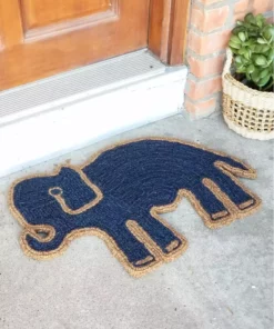 Korissa Home Goods Elephant Doormat
