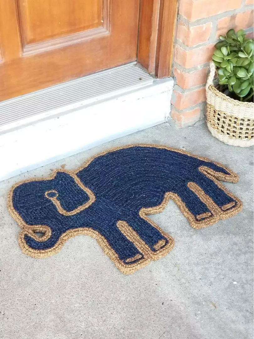 Korissa Home Goods Elephant Doormat 2 Korissa Home Goods Elephant Doormat