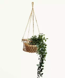 Korissa Home Goods Jhuri Single Hanging Basket