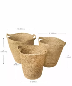 Korissa Kata Basket With Slit Handle Set Home Goods 15 Korissa Kata Basket With Slit Handle Set Home Goods