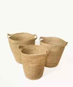 Korissa Kata Basket With Slit Handle Set Home Goods
