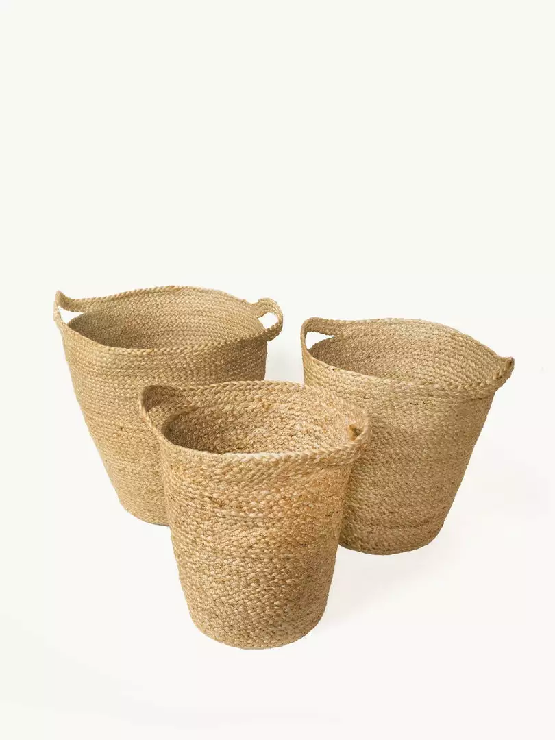 Korissa Kata Basket With Slit Handle Set Home Goods 2 Korissa Kata Basket With Slit Handle Set Home Goods