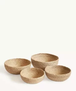 Korissa Home Goods Kata Candy Bowl Set - Natural 10 Korissa Home Goods Kata Candy Bowl Set - Natural
