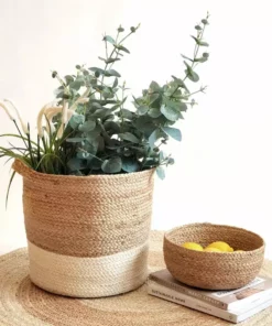 Korissa Home Goods Kata Colorblock Basket Set 10 Korissa Home Goods Kata Colorblock Basket Set