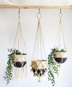 Korissa Home Goods Nadu Plant Hanger Set