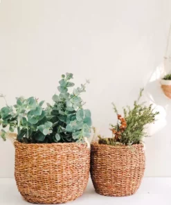 Korissa Savar Basket With White Handles Set 11 Korissa Savar Basket With White Handles Set