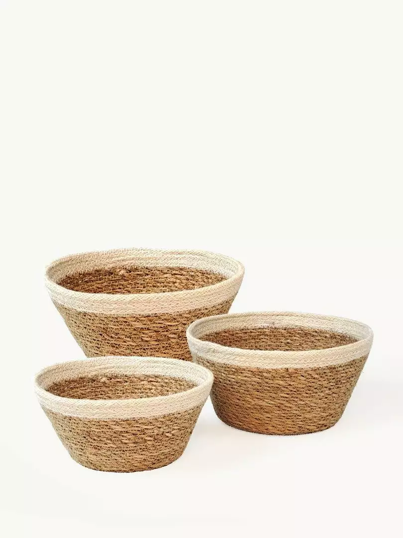 Korissa Savar Plant Bowl Set Home Goods 3 Korissa Savar Plant Bowl Set Home Goods