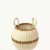Korissa Home Goods Ula Blanco Basket