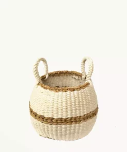 Korissa Home Goods Ula Blanco Basket