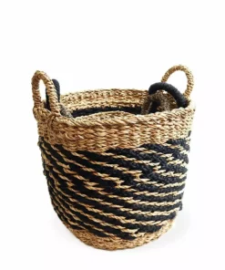 Korissa Ula Mesh Basket Set - Black Home Goods 11 Korissa Ula Mesh Basket Set - Black Home Goods