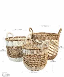 Korissa Home Goods Ula Mesh Basket Set