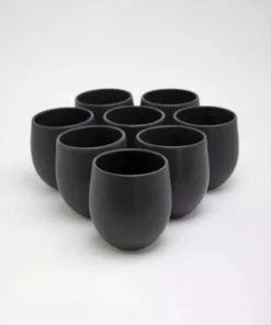 Carthage.Co La Marsa Stoneware Goblet Set Kitchen + Dining