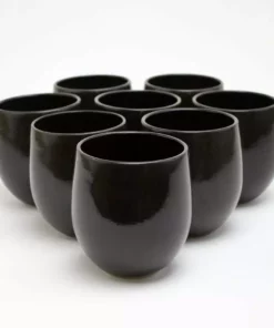 Carthage.Co La Marsa Stoneware Goblet Set Kitchen + Dining