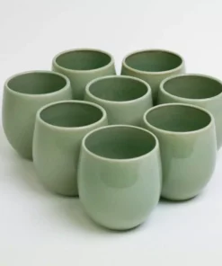 Carthage.Co La Marsa Stoneware Goblet Set Kitchen + Dining