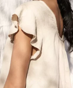 LA Relaxed Magnolia Linen Slip Dress 16 LA Relaxed Magnolia Linen Slip Dress