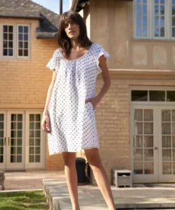 LA Relaxed Magnolia Linen Slip Dress