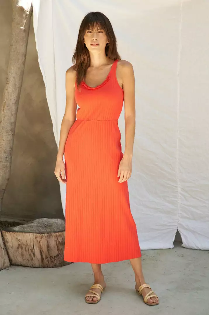 LA Relaxed New Arrivals Jacquard Pointelle Sundress 1 LA Relaxed New Arrivals Jacquard Pointelle Sundress