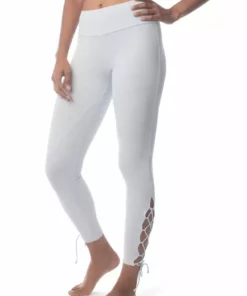 Synergy Organic Clothing Lace Up Legging Pant - Plein Air Sale