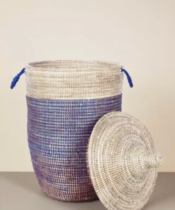 Mbare Large Two-Tone Basket