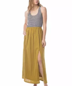 Synergy Organic Clothing Laylin Skirt - Ecru Olive