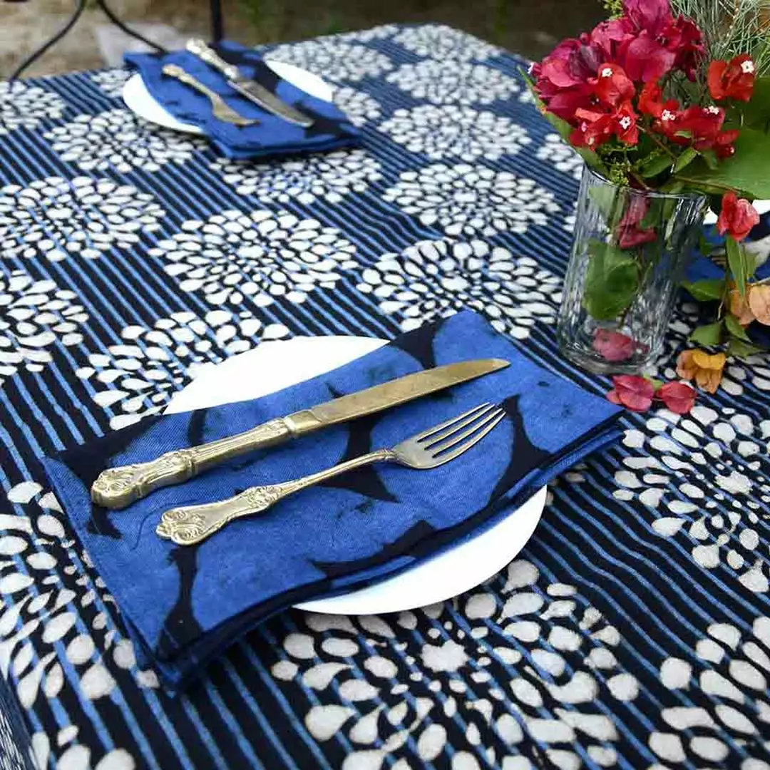 Ichcha Leaf Art Napkin Set Kitchen + Dining 2 Ichcha Leaf Art Napkin Set Kitchen + Dining