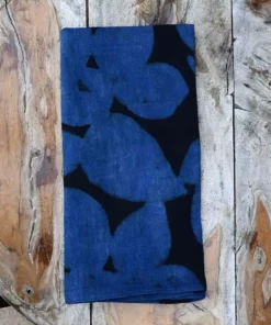 Ichcha Leaf Art Napkin Set Kitchen + Dining 12 Ichcha Leaf Art Napkin Set Kitchen + Dining