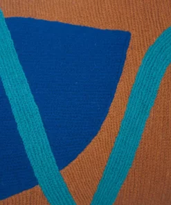 Leah Singh Blah Blah Squiggle Wool Lumbar Pillow Cover 14 Leah Singh Blah Blah Squiggle Wool Lumbar Pillow Cover