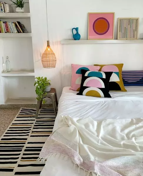 Leah Singh Eva Wool Throw Blanket - Rose Home Goods 2 Leah Singh Eva Wool Throw Blanket - Rose Home Goods