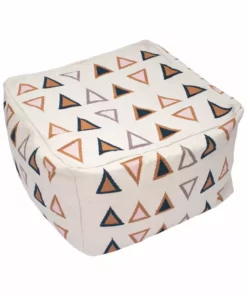 Leah Singh Gramercy Multi Pouf Home Goods