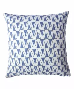 Leah Singh Indigo Throw Pillow Cover - Shadow Home Goods