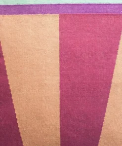 Leah Singh Handcrafted Jordan Throw Pillow Cover - Blush