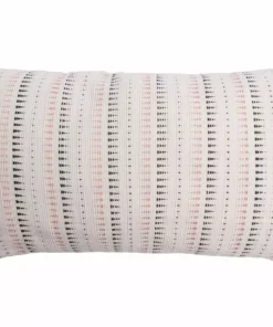 Leah Singh Home Goods Lisbon Lumbar Pillow Cover - Tiny Triangles