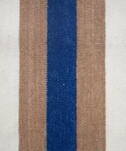 Leah Singh Home Goods Luna Stripes And Circle Wool Rug