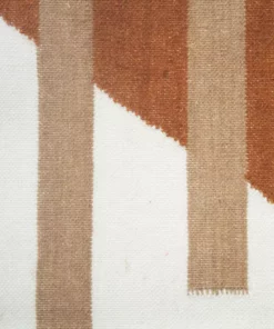 Leah Singh Home Goods Luna Stripes Wool Rug - Ochre