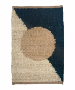 Leah Singh Home Goods Margeaux Circle Jute Rug