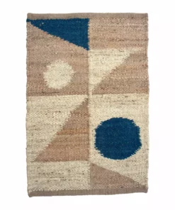 Leah Singh Home Goods Margeaux Jute Rug - Blue