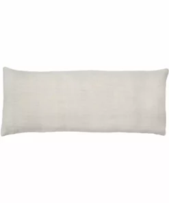Leah Singh Marianne Wool Lumbar Pillow Cover - Blue Home Goods