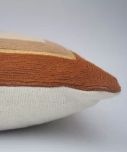 Leah Singh Marianne Wool Lumbar Pillow Cover - Ochre Home Goods