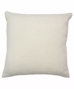 Leah Singh Home Goods Marianne Square Wool Throw Pillow Cover - Blue 12 Leah Singh Home Goods Marianne Square Wool Throw Pillow Cover - Blue