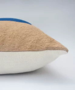 Leah Singh Home Goods Marianne Square Wool Throw Pillow Cover - Blue 11 Leah Singh Home Goods Marianne Square Wool Throw Pillow Cover - Blue