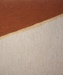 Leah Singh Home Goods Marianne Triangle Wool Lumbar Pillow Cover - Ochre 12 Leah Singh Home Goods Marianne Triangle Wool Lumbar Pillow Cover - Ochre