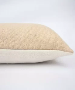 Leah Singh Home Goods Marianne Triangle Wool Lumbar Pillow Cover - Ochre 13 Leah Singh Home Goods Marianne Triangle Wool Lumbar Pillow Cover - Ochre