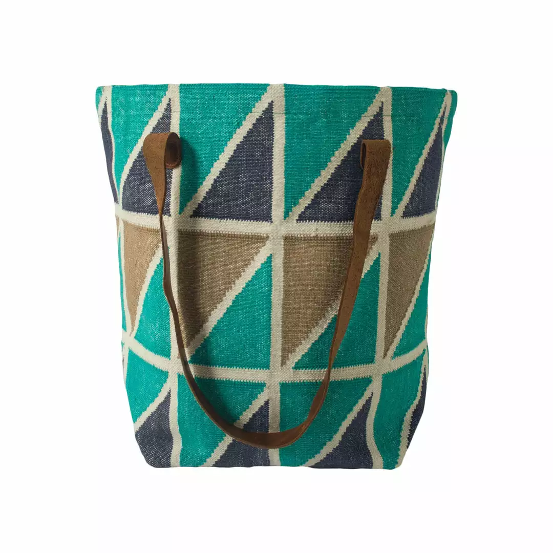 Leah Singh Mave Tote Bag - Triangle 1 Leah Singh Mave Tote Bag - Triangle