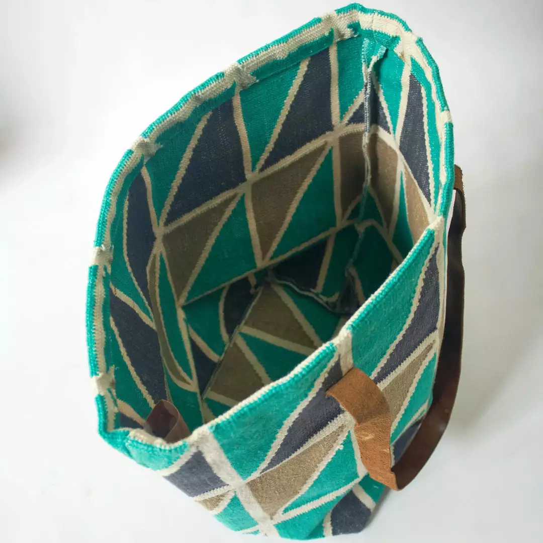 Leah Singh Mave Tote Bag - Triangle 3 Leah Singh Mave Tote Bag - Triangle