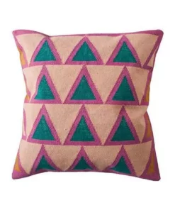 Leah Singh Home Goods Maya Throw Pillow Cover - Light Pink