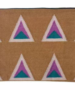 Leah Singh Maya Clutch - Ochre Handcrafted