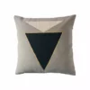 Leah Singh Midnight Jewel Wool Throw Pillow Cover - Gray Home Goods