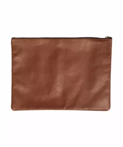 Leah Singh Handcrafted Olivia Circle Clutch - Peach