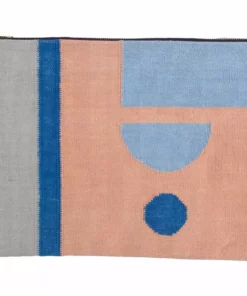 Leah Singh Olivia Drops Clutch - Peach Handcrafted